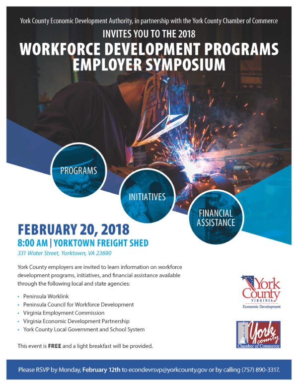 Workforce Development Programs Employer Symposium Yorktown, VA