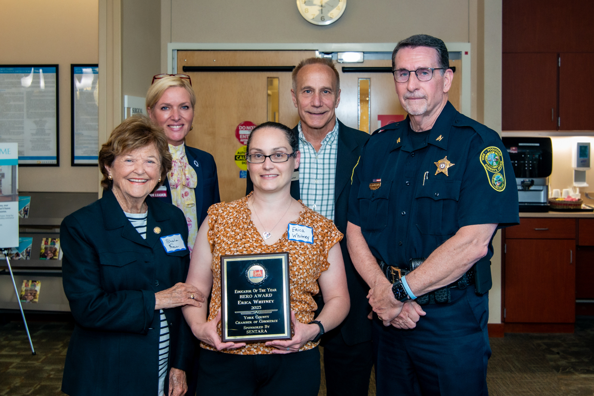 York County County Chamber of Commerce Educator HERO Award